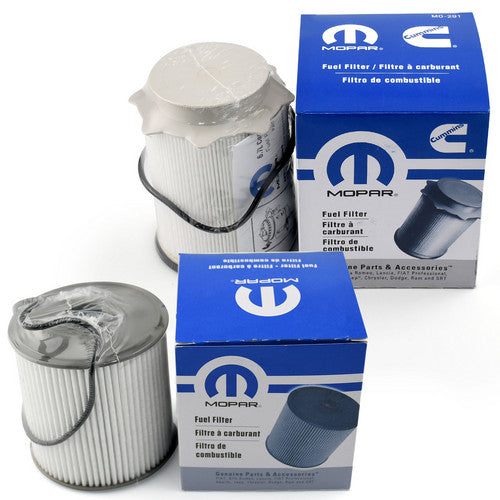 Fuel filter 2-pack for Ram 2500-5500 trucks with 6.7L diesel engine