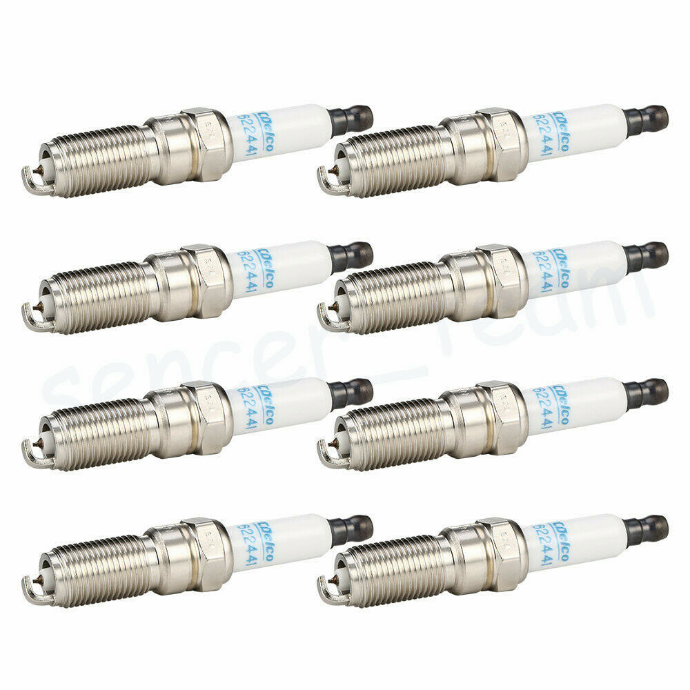 8pc iridium spark plugs for Chevrolet Silverado and GMC Sierra 5.3L V8 (2016-2017 models)