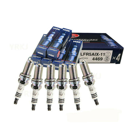 6pc iridium spark plugs for Nissan Frontier 4.0L V6 (2007-2014)