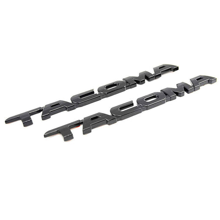 Black Emblem Kit for Toyota Tacoma V6 SR5 Badges Nameplates