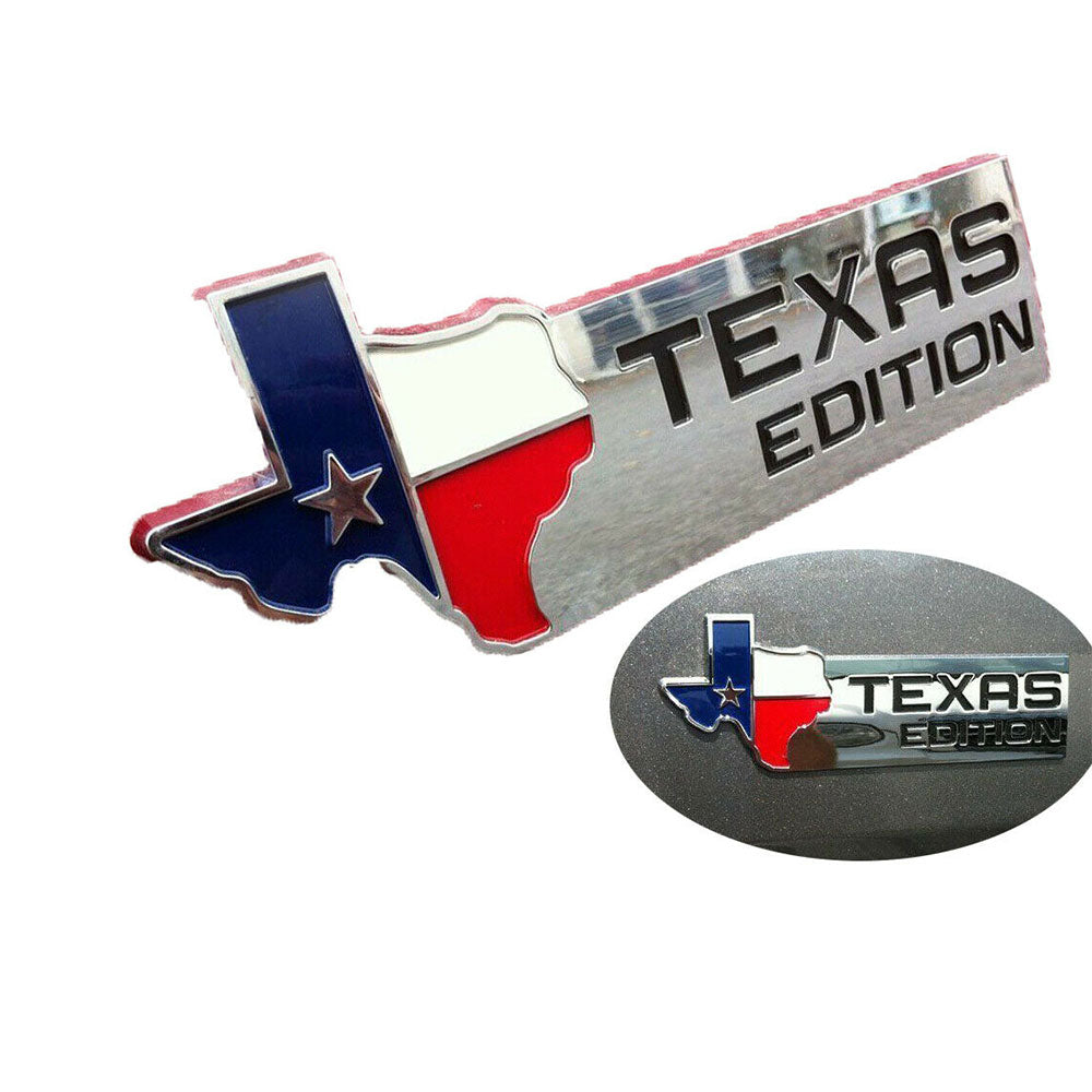 Texas Edition Emblem Badge Universal Fit for Truck SUV ABS 6.5"