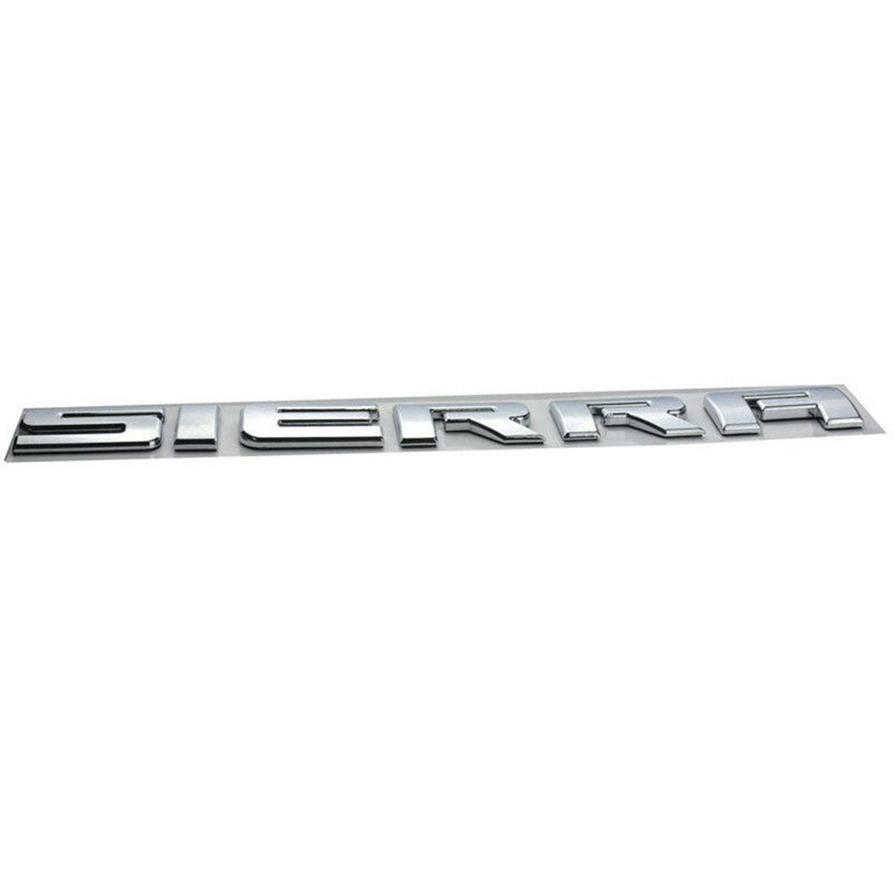 Sierra Chrome Emblem 15129653 for 2007-2019 Silverado and Sierra Trucks