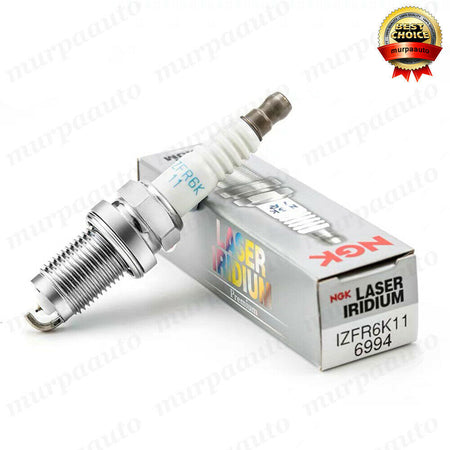 Iridium Spark Plugs for Honda Accord CR-V Acura RSX - 6PCS Set