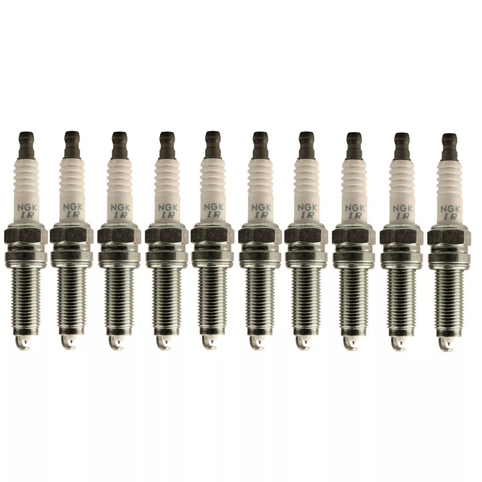 10pc iridium spark plugs for Honda V6 vehicles including Pilot, Accord, and Odyssey (2008-2015 models)