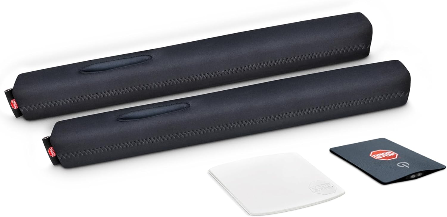 Car seat gap filler set stops phones and keys from falling between seats
