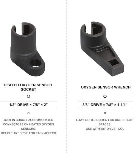 7-Piece Oxygen Sensor & Oil Pressure Sending Unit Socket Set
