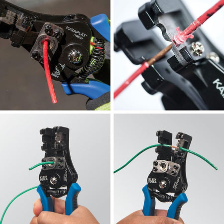 Automatic Wire Stripper and Cutter for 8-20 AWG Solid & 10-22 AWG Stranded Wire