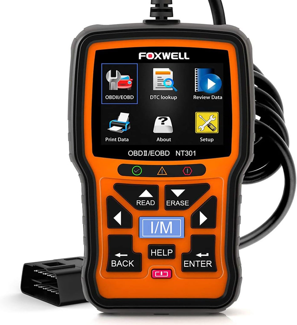 OBD2 Scanner for Cars - Engine Code Reader, Live Data & Smog Check