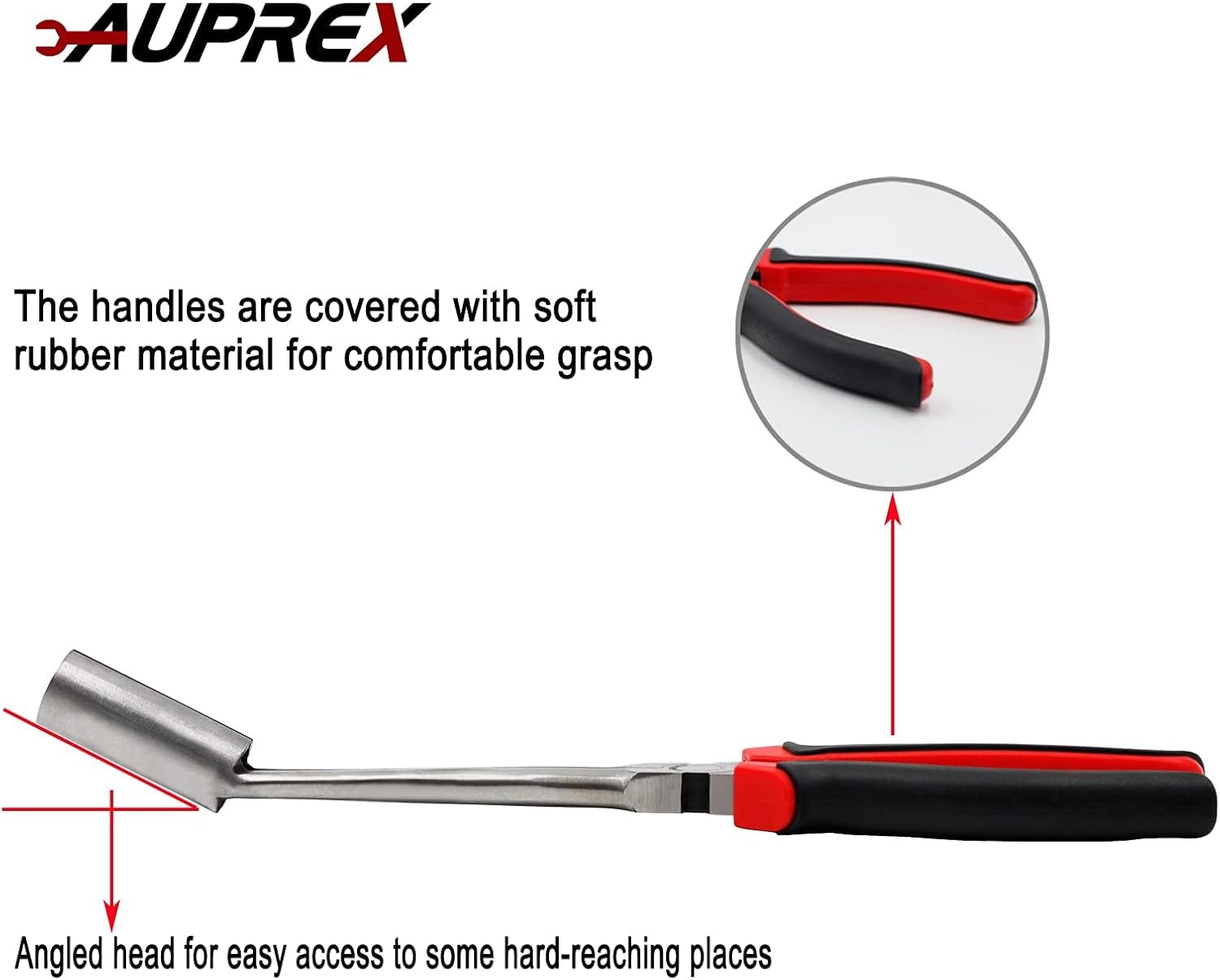 Spark Plug Wire Removal Pliers Tool with Angled Knurled Head
