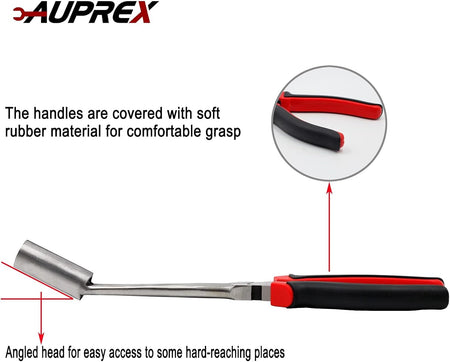 Spark Plug Wire Removal Pliers Tool with Angled Knurled Head