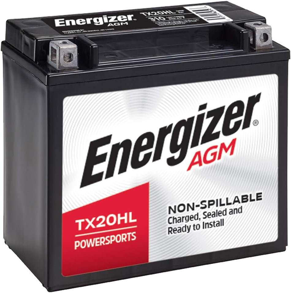 12V AGM motorcycle and ATV battery with 310 cold cranking amps