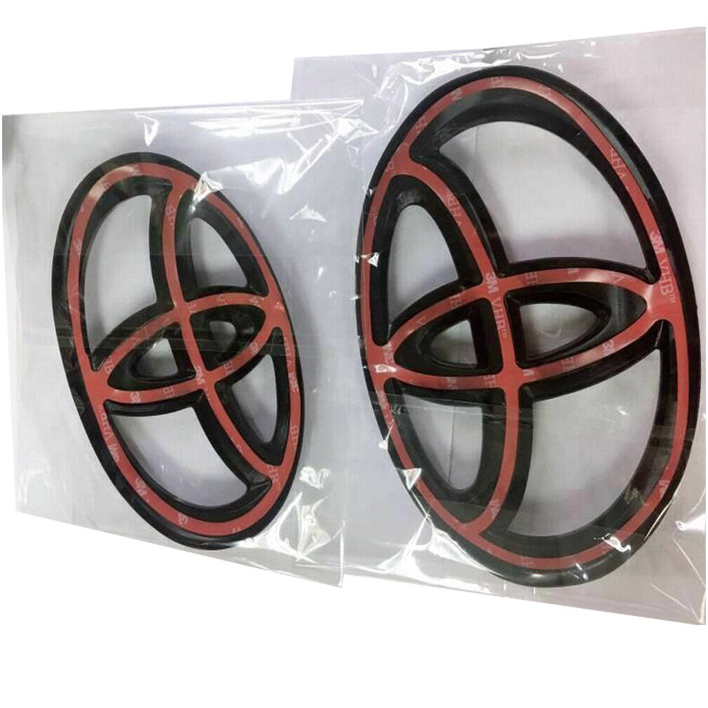 Blackout Emblem Overlay Kit for Toyota 4Runner 2014–2024