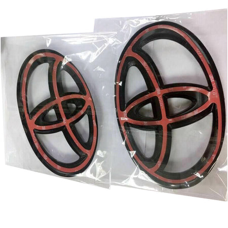 Blackout Emblem Overlay Kit for Toyota 4Runner 2014–2024