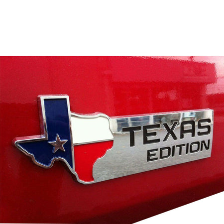 Texas Edition Emblem Badge Universal Fit for Truck SUV ABS 6.5"