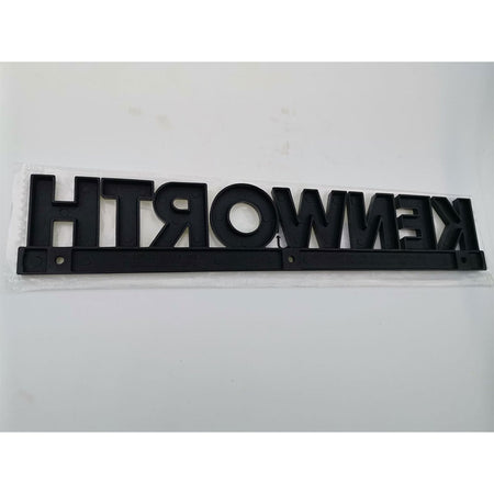 Chrome Metal Nameplate Emblem Plate for Truck Cab