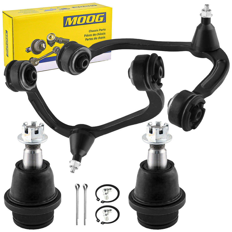 Silverado Sierra 1500 MOOG Front Upper Control Arms Ball Joints