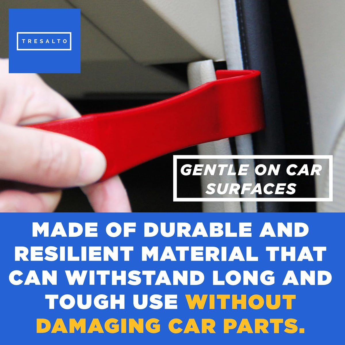 5-Piece Auto Trim Removal Tool Kit - No Scratch Set for Car Panels