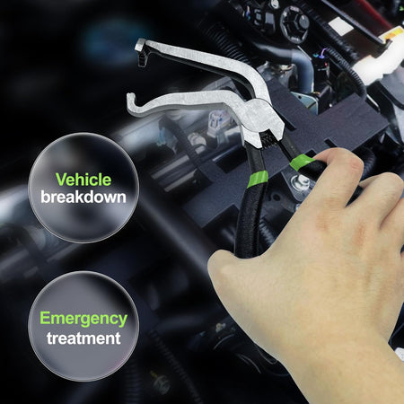 Electrical Disconnect Pliers - 60° Bend for Fuel & Automotive Lines