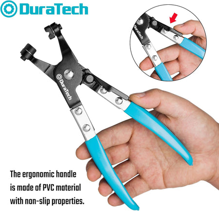 Professional Hose Clamp Pliers with Swivel Jaws for Automotive Repair