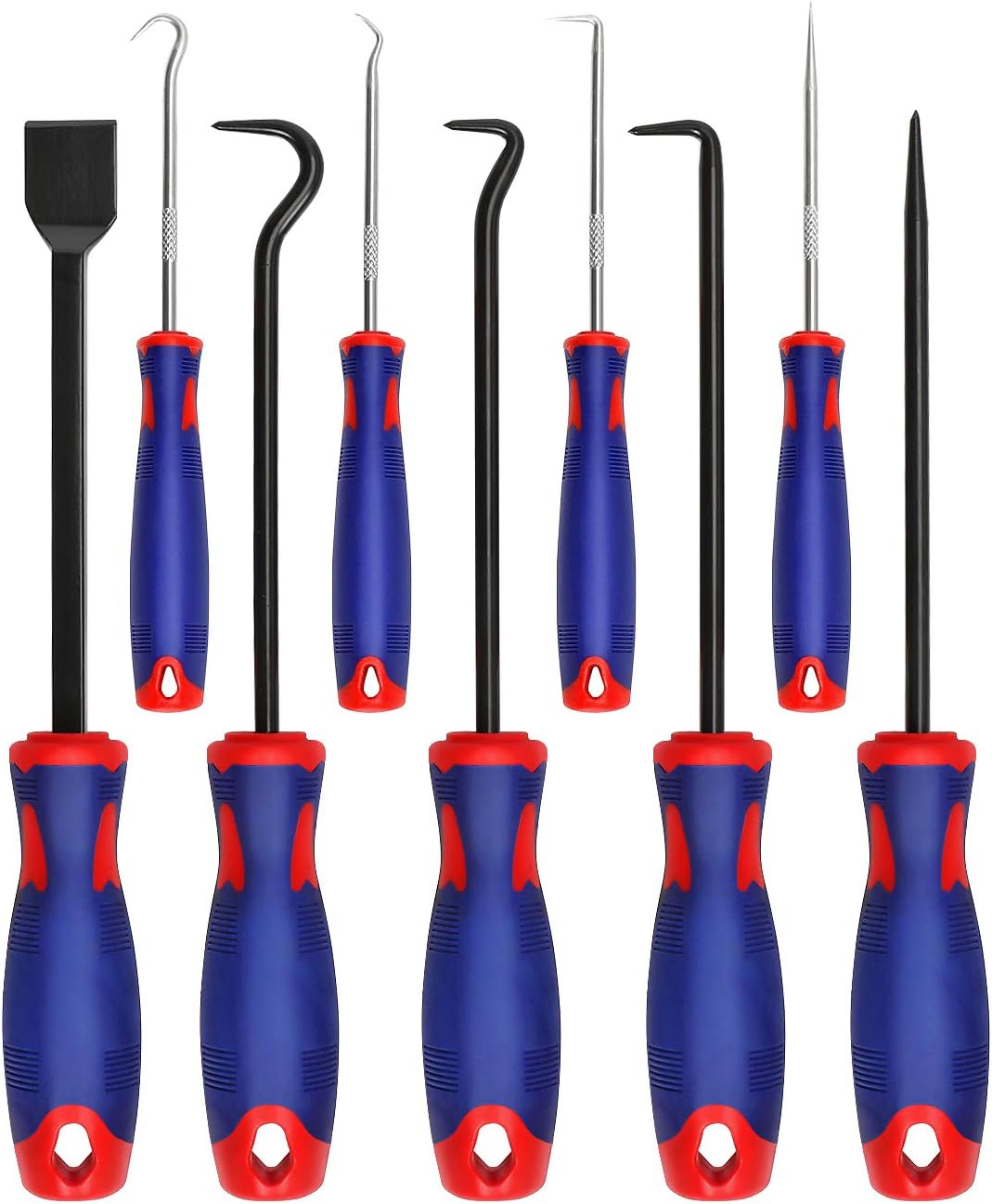 9-Piece Precision Pick & Hook Set for Auto and Electronics Repair