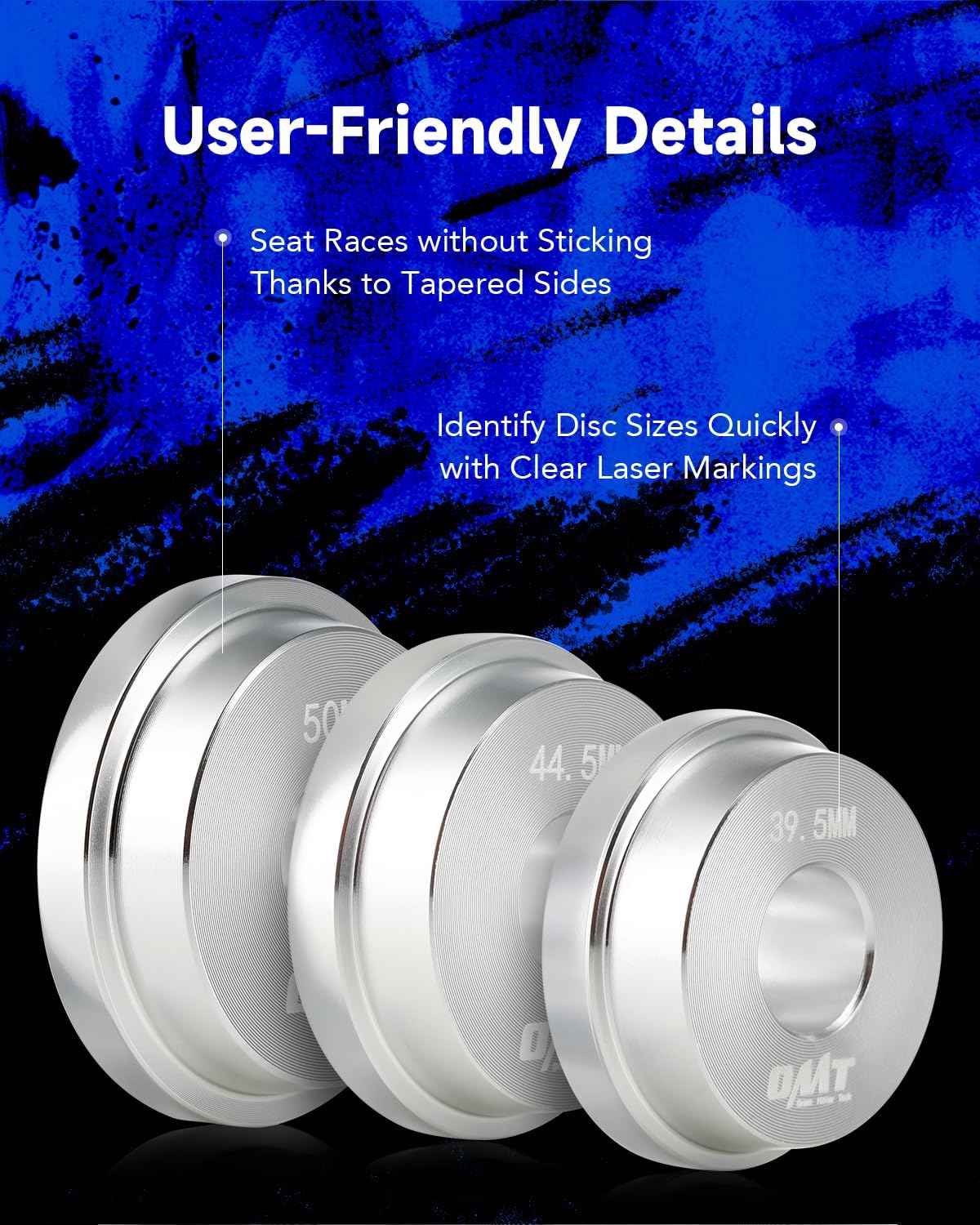 Bearing Press Kit - 10pc Seal & Bearing Driver Set with 9 Adapters