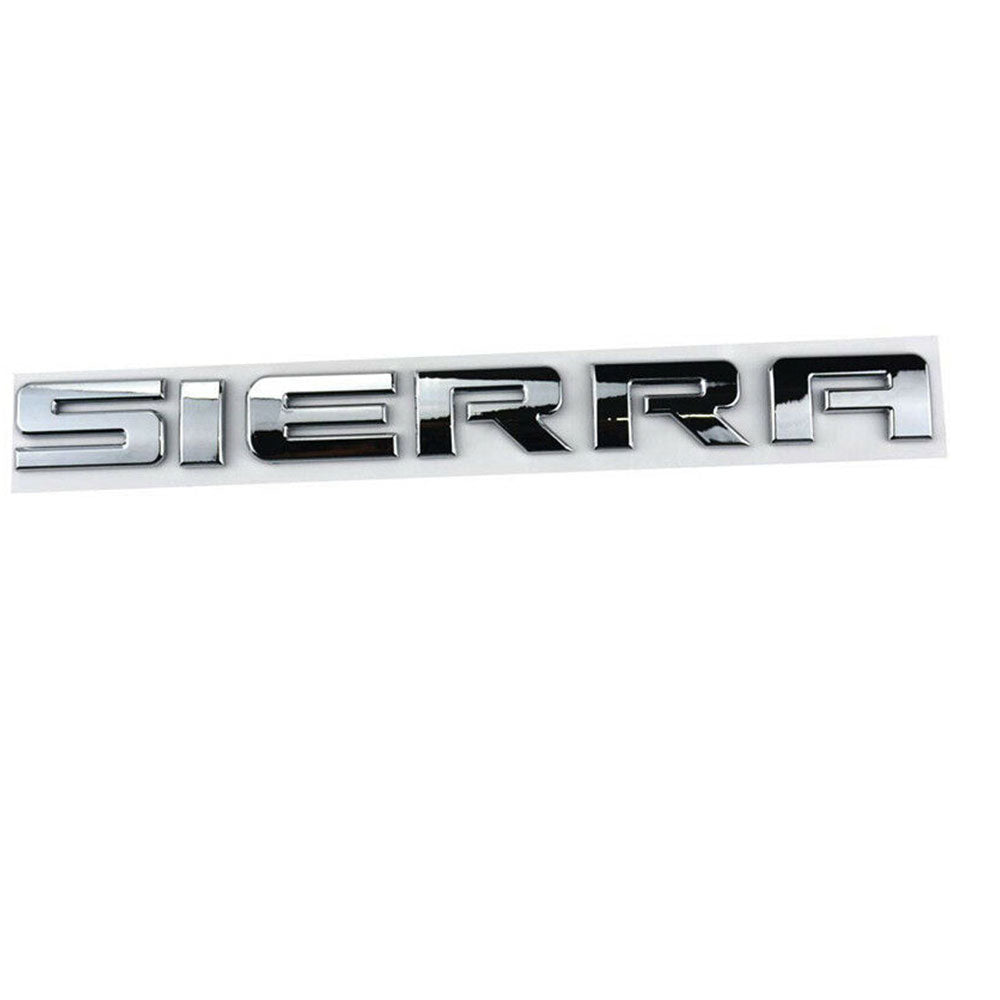 Sierra Chrome Emblem 15129653 for 2007-2019 Silverado and Sierra Trucks