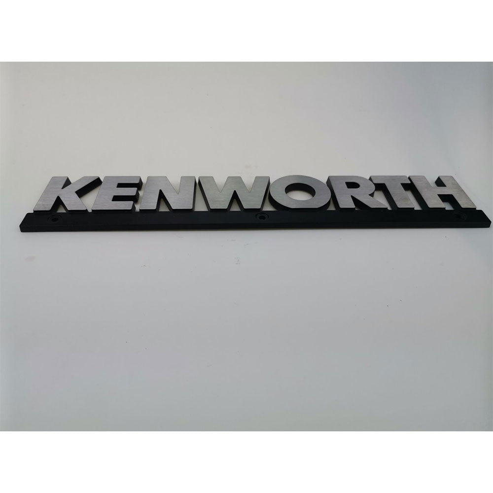 Chrome Metal Nameplate Emblem Plate for Truck Cab