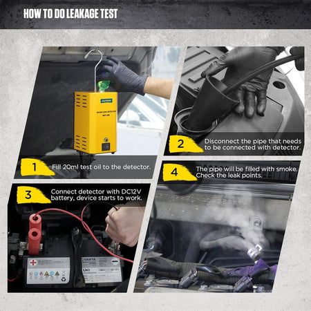 12V Automotive Smoke Leak Detector for EVAP and Fuel Systems