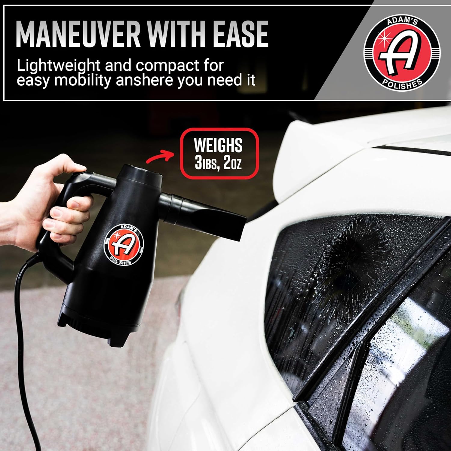 Mini Air Cannon Car Dryer Blower for scratch-free, powerful car drying.