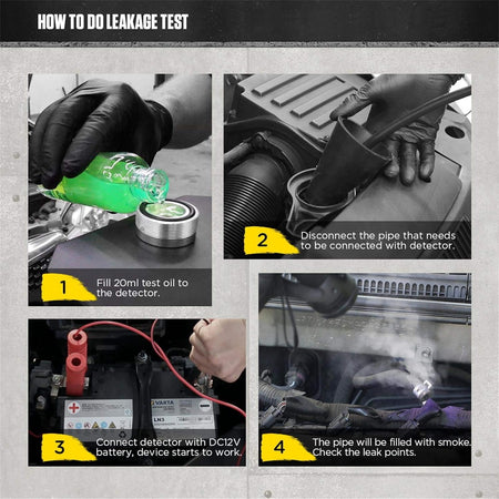12V Automotive Smoke Leak Detector for EVAP and Fuel Systems