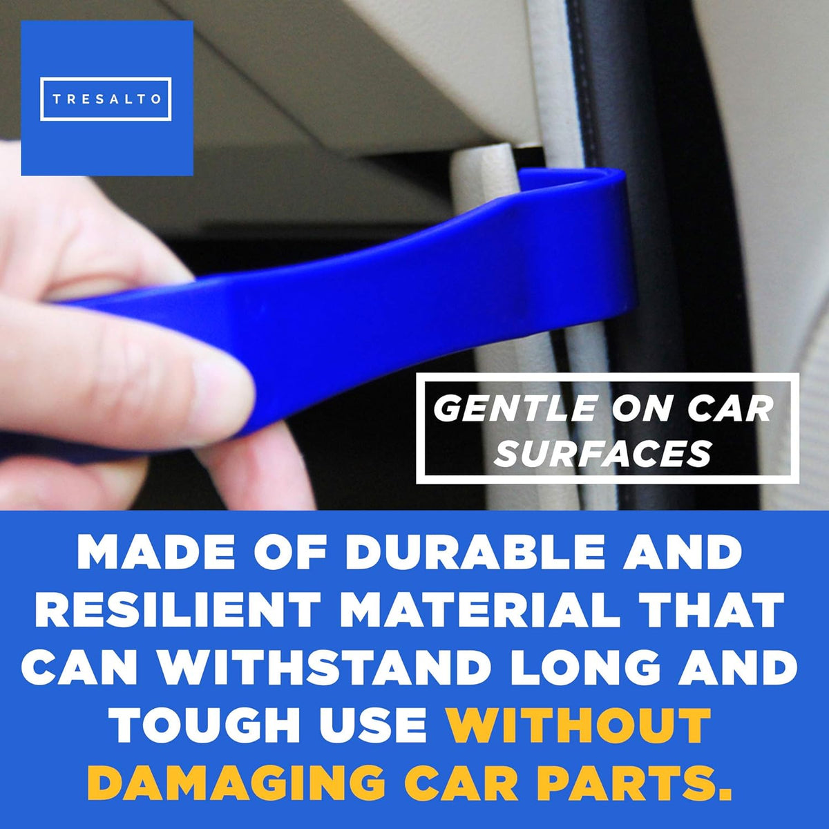 5-Piece Auto Trim Removal Tool Kit - No Scratch Set for Car Panels