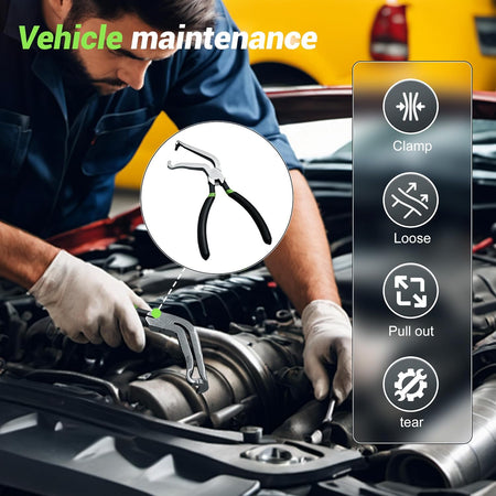 Electrical Disconnect Pliers - 60° Bend for Fuel & Automotive Lines