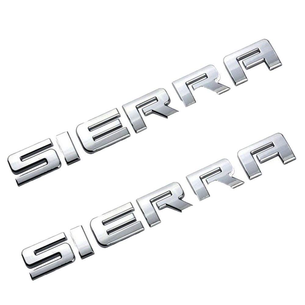 Sierra Chrome Emblem 15129653 for 2007-2019 Silverado and Sierra Trucks