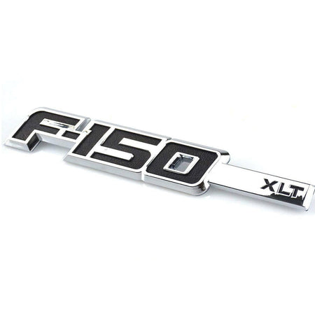 Chrome Fender Emblems for Ford F-150 XLT Side Badge 2009-2014