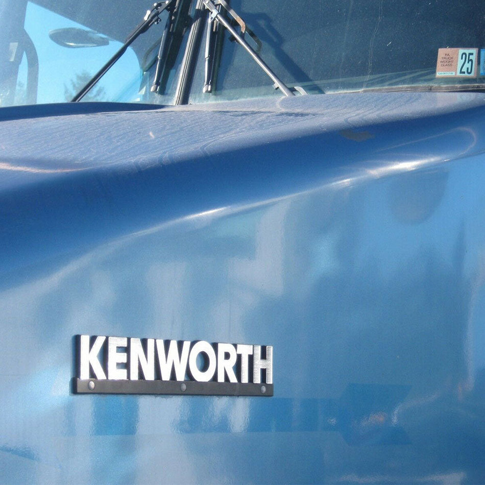 Chrome Metal Nameplate Emblem Plate for Truck Cab