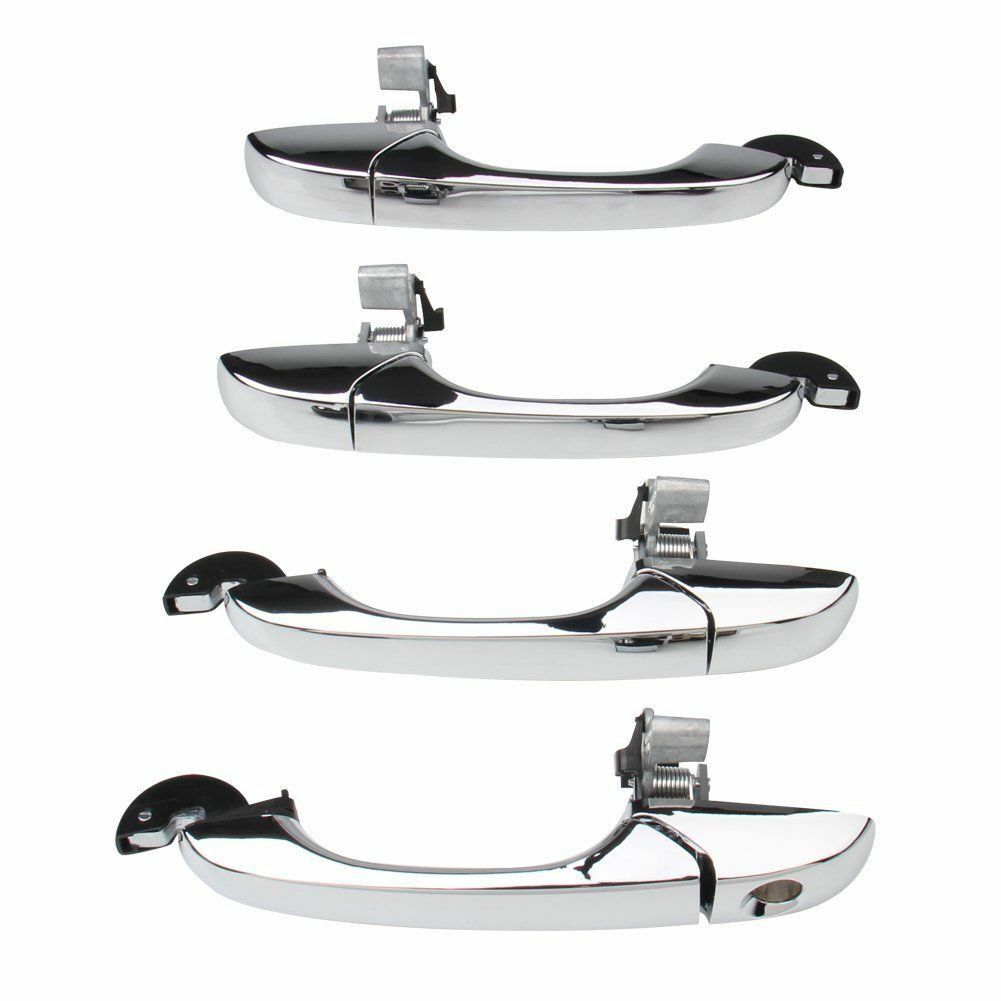 Chrome outer door handles for Chrysler 300 2005–2010 left right front rear