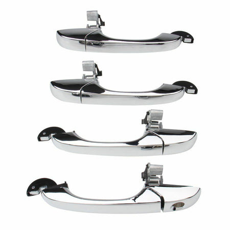 Chrome outer door handles for Chrysler 300 2005–2010 left right front rear