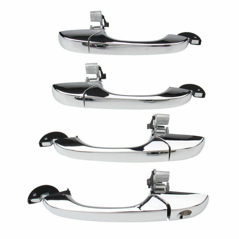 Chrome outer door handles for Chrysler 300 2005–2010 left right front rear