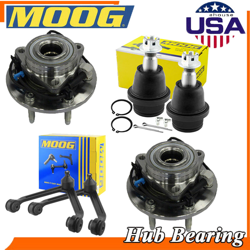 Chevy Silverado 1500 MOOG Front Upper Control Arm Ball Joint Wheel Hub