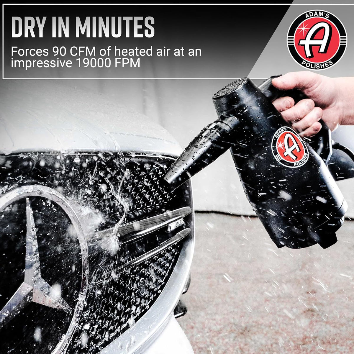Mini Air Cannon Car Dryer Blower for scratch-free, powerful car drying.