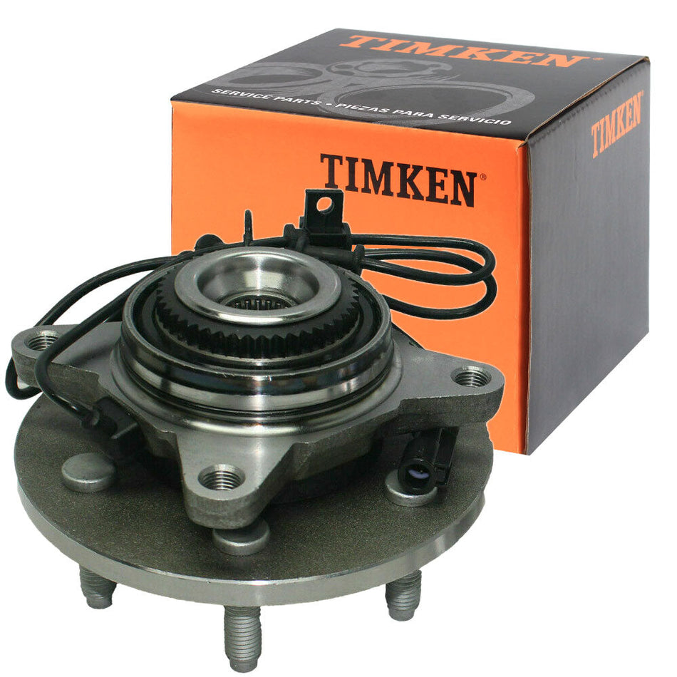 Front wheel hub bearing assembly compatible with 2009-2010 Ford F-150