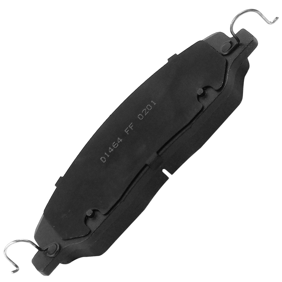 Front and rear ceramic brake pads set for 2011-2014 Ford Mustang