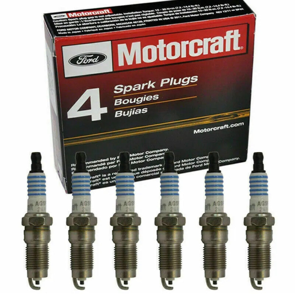 Iridium Spark Plugs for Ford Mustang, Explorer V6 - 6PCS Set