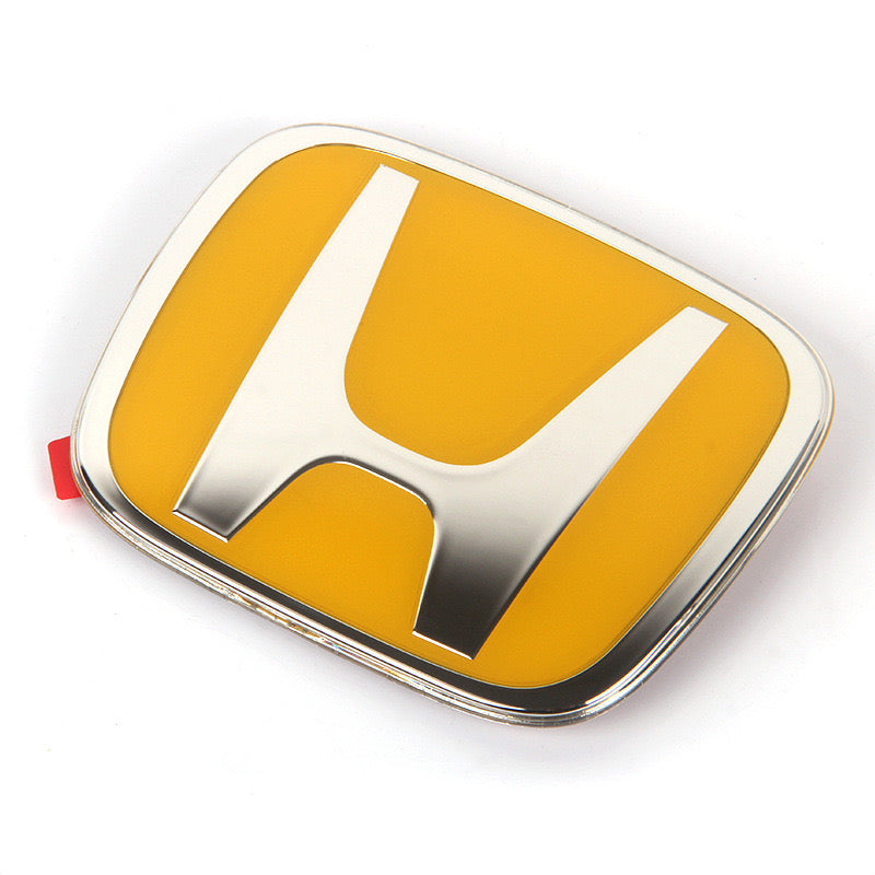 Yellow Front Emblem for 2006-2011 Honda Civic Coupe