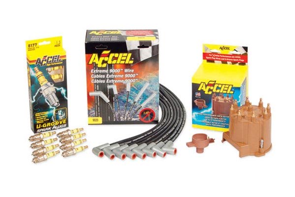 Truck Super Tune Kit - Spark Plugs, Wires, Distributor Cap, 6PCS