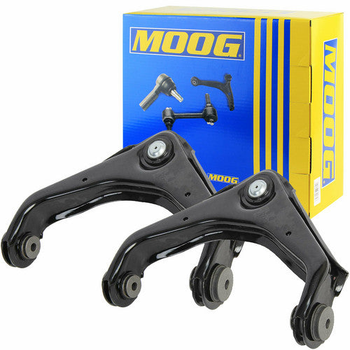 Front upper control arms with ball joints for 8-lug Chevy GMC trucks