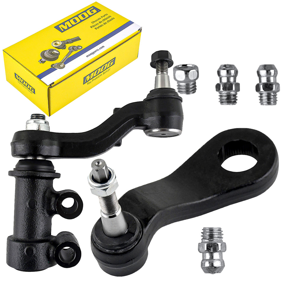 Sierra Silverado 2500HD 3500HD MOOG Steering Pitman Arm Idler Arm