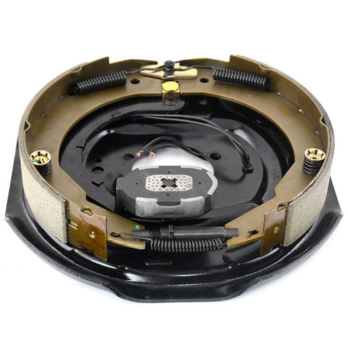 12" left-side electric trailer brake assembly for 5200-7000 lb axles