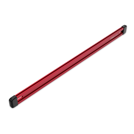 Customizable Aluminum Socket Rail 17" with Rubber Endcaps for Tool Storage