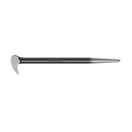 Rolling head pry bar set with 6" and 16" CR-V steel bars